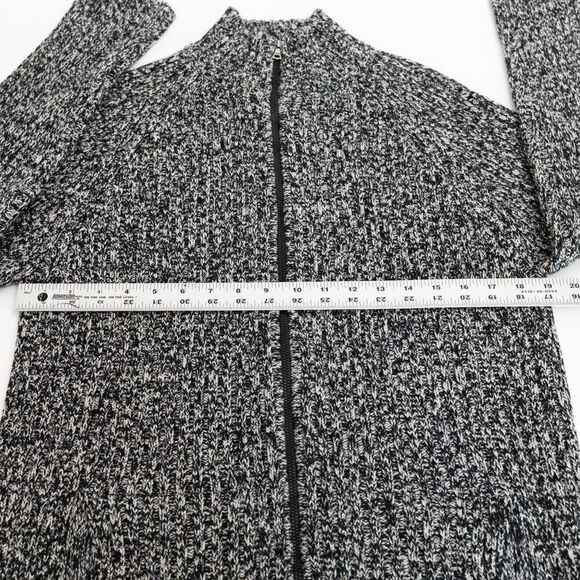 Vintage Italian Knit Cardigan L Sweater 100% Fine Merino Wool Normcore Scandi - Picture 6 of 13